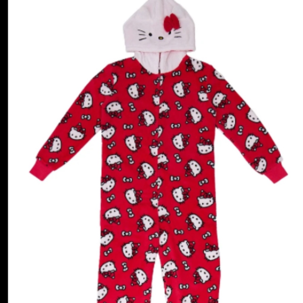 Hello Kitty Christmas Onesie NWT